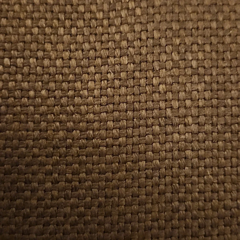 Restoration Hardware Basketweave Linen Drapes Drapery Panel Grommet Chocolate 96